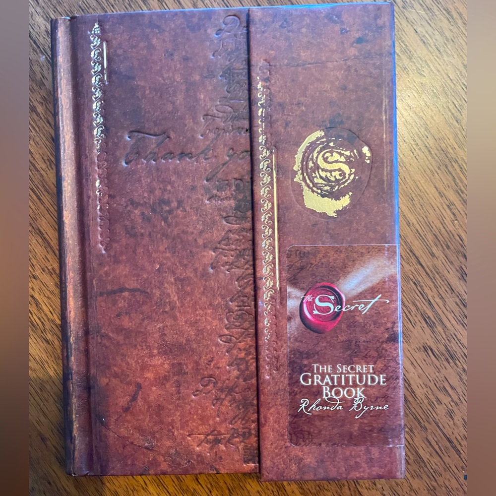 NWT The Secret Gratitude Book Hardcover Journal